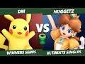 Game Underground Winners Semis - Nuggetz (Daisy) Vs. DM (Pyra Mythra, Pikachu) SSBU Ultimate