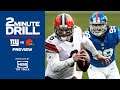 Giants vs. Browns Week 15 Preview; Daniel Jones' Injury Status | New York Giants
