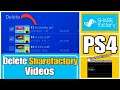 How to Delete Sharefactory Videos (Plus imported videos)