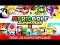 Mario Golf: Super Rush | TODOS LOS 16 Tiros Especiales (Nintendo Switch)