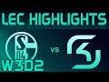 S04 vs SK Highlights LEC Spring 2020 W3D2 FC Schalke 04 vs SK Gaming LEC Highlights 2020 by Onivia