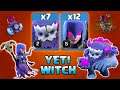 Th12 War Attack Strategy with Yeti and Witch - Massive Attack Th12 2021 - Clash of Clans