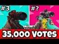 COD Mobile Snipers Ranked WORST to BEST (35,000 Votes)