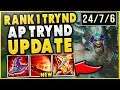HOW BROKEN IS AP TRYNDAMERE AFTER THE SPIN UPDATE?!? RANK 1 FULL AP TRYND BUILD! - League of Legends