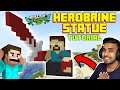 How To Make Herobrine Staute in Minecraft | Herobrine Smp Statue Tutorial