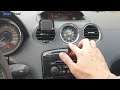 How to set the clock on Peugeot RCZ