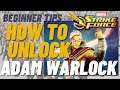 How to unlock ADAM WARLOCK in MARVEL STRIKE FORCE | MSF Beginner tips