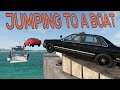 Jumping To A Boat - BeamNG.drive