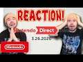 Nintendo Direct Mini - March 2020 REACTION! Surprise Direct!