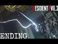 RESIDENT EVIL 3 REMAKE ENDING & FINAL NEMESIS BOSS - Gameplay Walkthrough Part 8 (PS4)