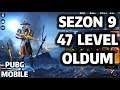 SEZON 9 GELDİ 47 LEVEL OLDUM PUBG Mobile SEZON 9 ROYALE PASS ÖDÜLLERİ