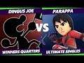 Smash Ultimate Tournament - Dingus Joe (Game & Watch) Vs. Parappa (Mii Brawler) - S@X 301 SSBU WQ