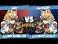 Smash Ultimate Tournament - Gen (Fox) Vs. Odyssey (Fox) SSBU Xeno 198 Losers Quarters