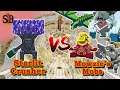 Starlit Chrusher (Blue Skies) vs Mowzie's mobs bosses | Minecraft mob Battles