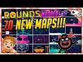 TRYING OUT 70 NEW MODDED MAPS IN ROUNDS!!!