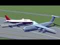 Two planes brutally collide on runway | Satisfying crashes and Runway collisions | Feat. Boeing 747