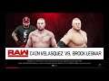 WWE 2K19 Cain Velasquez VS Brock Lesnar 1 VS 1 Requested Match