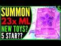 23x Moonlight Summon (New Toys? 5-star??) Epic Seven ML Summons Epic 7 Summoning E7 Astranox