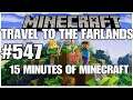 #547 Travel to the farlands, 15 minutes of Minecraft, Playstation 5, gameplay, playthrough