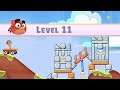 Angry Birds Casual Walkthough Level 11-20 (iOS Android Gameplay)