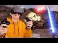 BECOME A JEDI IN VIRTUAL REALITY! | Star Wars: VR Experience (Oculus Quest Gameplay)
