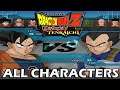 Dragon Ball Z Budokai Tenkaichi 1 | ALL CHARACTERS ITA