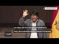 Evo Morales deja México y llega a Argentina