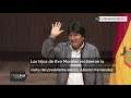 Evo Morales deja México y llega a Argentina