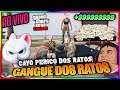 GANGUE DOS RATOS NO GTA 5 ONLINE EM LIVE AO VIVO  |GOLPE DO CAYO PERICO  | FARMANDO | GAROU TV