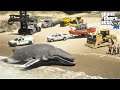 GTA 5 LSPDFR Coastal Callouts Beached Whale Washed Up On The Shore