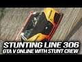 GTA 5  STUNTING LINE 306  WITH STUNT CREW COME AND JOIN US [ PS4 1080P HD 60 FPS ]