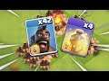 MAss Hog & Heals!! "Clash Of Clans" Weapons only attack!!