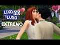 O PRIMEIRO BEIJO #04 - Desafio do Lixo ao Luxo Extremo - The Sims 4