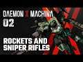 Rockets and Sniper Rifles - Good Combo?  | Daemon X Machina Gameplay | Episode 1