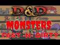 Running D&D Monsters Fast -N- Dirty Quests & Adventures #134