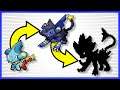 Shinx + Gible Fusion EVOLVES! (Pokémon CAOS 2)