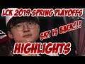 SKT IS BACK!!! - LCK 2019 Spring Playoffs Highlights Montage - Ft. T1, GRF, KZ, DWG, SB