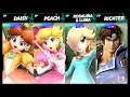 Super Smash Bros Ultimate Amiibo Fights – Request #20296 Daisy vs Peach vs Rosalina vs Richter