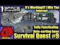 Survival Quest #9 - auto-sorting base is working!! - Space Engineers