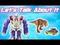 Transformers News Generations Selects Galvatron Toy Colors, Jurassic Park x Tyrannocon Rex vs JP93