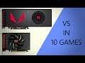 Vega vs Fury Nano test in 10 games