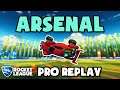 Arsenal Pro Ranked 2v2 POV #120 - Rocket League Replays