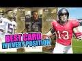 BEST CARD IN EVERY POSITION INSIDE MADDEN 21 ULTIMATE TEAM!