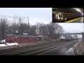 [HD] Septa B-III Car w/ CT Rail and Amtrak Action