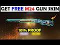 HOW TO GET M24 GUN SKIN IN PUBG MOBILE|EASIEST WAYT TO GET M24 GUN SKIN|NEW METHOD TO GET M24 SKIN