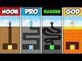 Minecraft NOOB vs. PRO vs. HACKER vs GOD: LUCKY BLOCK MAZE CHALLENGE in Minecraft! (Animation)
