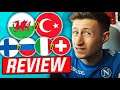 Reviewing EURO 2020 Day 6 in 30 seconds or less (Italy vs Switzerland, Wales, Turkey, Russia)