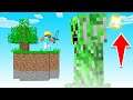 Surviving SKY BLOCK WITH Mobs RISING! (impossible)