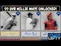 99 Ovr Willie Mays Unlocked! 700k Stub Spending Spree! MLB The Show 19!