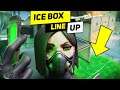 All Easy and New Viper Lineups (Molly , Oneway , Wall ) for ICEBOX ! || 2021 #Valorant